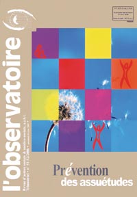 Prévention des assuétudes -Revue L'Observatoire n°51