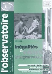 Inégalités et solidarités intergénérationnelles