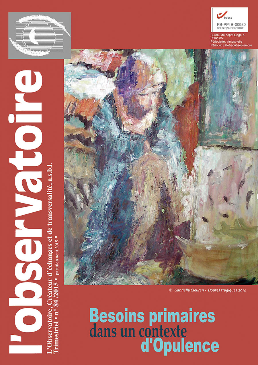Besoins primaires dans un contexte d’opulence - Revue L'Observatoire n°84