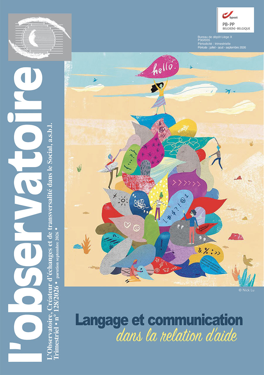 Langage et communication dans la relation d'aide - Revue L’Observatoire n°128